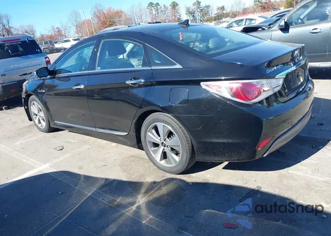 2011 Hyundai Sonata Hybrid из США, поврежденный, VIN KMHEC4A41BA010776